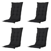 Kussen lage rug Panama zwart 105 cm x 50 cm (4 stuks) Madison - Madison - thumbnail