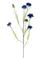 Cornflower spray James dk blue 90 cm kunstbloem Erutan Avon - Erutan avon - thumbnail