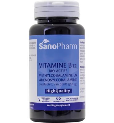 Sanopharm Vitamine B12 Bio-Actief Zuigtabletten