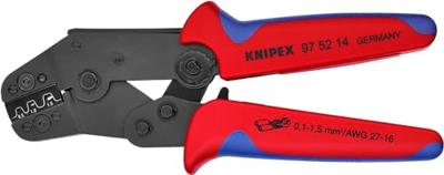 Knipex Krimptang compacte bouwvorm gebruineerd met meer-componentengrepen 195 mm - 975214 - thumbnail