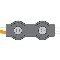 Gallagher Cord verbinder (25) - 071159 071159 - thumbnail