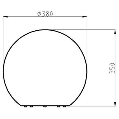 Deko Light 836930 Kugelleuchte 40 Buiten decoverlichting Bol E27 Wit Deko Light 836930 Kugelleuchte 40 Buiten decoverlichting Bol E27 Wit