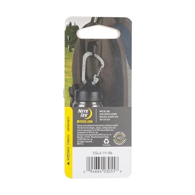NITE Ize CSL4-11-R6 Karabijn SlideLock, Gr. 4 52 mm x 78.5 mm x 3 mm 1 stuk(s) - thumbnail