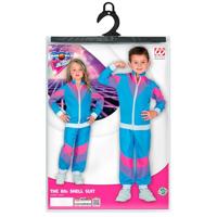 80&apos;s Disco Trainingspak Kind Blauw - thumbnail