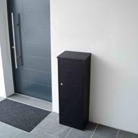 Pakketbrievenbus Parcel Keeper 1000 - Zwart - thumbnail