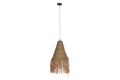 Plafondlamp DKD Home Decor Natuurlijk Ijzer 50 W Jute (44 x 44 x 67 cm)