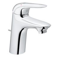 Grohe Wastafelkraan Wave New M-size met Waste Chroom - thumbnail