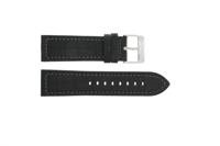 Horlogeband Festina F16673-1 Croco leder Zwart 25mm - thumbnail