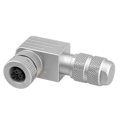 BALLUFF BCC03Y2 Sensor/actuator connector, niet geassembleerd M12 x 1 Aantal polen (sensoren): 4 1 stuk(s)