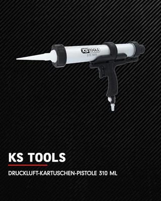 Perslucht-patroonpistool 310 ml. KS Tools 515.1975