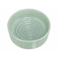 Trixie voerbak / drinkbak hond viviana keramiek salie - thumbnail