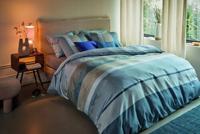Beddinghouse Beddinghouse Dekbedovertrek Marthe Blauw 200x200/220 cm - thumbnail