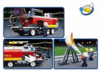 Sluban Fire vliegveld brandweerwagen (m38-b0808) - thumbnail