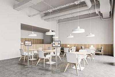 Durable vloerstandaard Info Stand Basic voor ft A4 Durable vloerstandaard Info Stand Basic voor ft A4