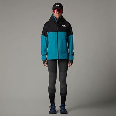 The North Face Jazzi 3L GTX Hardshell Jas Dames Deep Teal/TNF Black M The North Face Jazzi 3L GTX Hardshell Jas Dames Deep Teal/TNF Black M