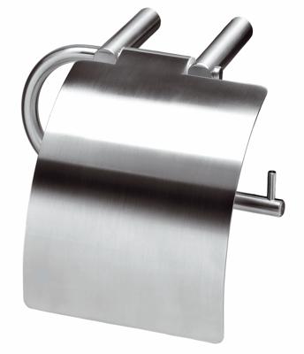 Intersteel | WC-rolhouder met verlengde klep | RVS Geborsteld Intersteel | WC-rolhouder met verlengde klep | RVS Geborsteld