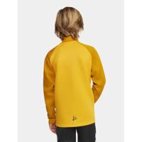 Craft 1912730 Squad 2.0 Full Zip Jr - Sweden Yellow/Golden - 134/140 - thumbnail
