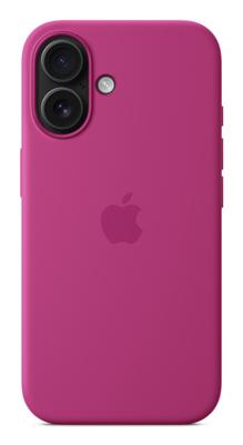 Apple Silicone MagSafe Hoesje iPhone 16 Fuchsia