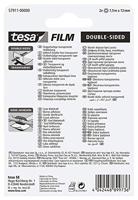 Tesafilm Double-Sided, ft 7,5 m x 12 mm, blister van 2 stuks - thumbnail