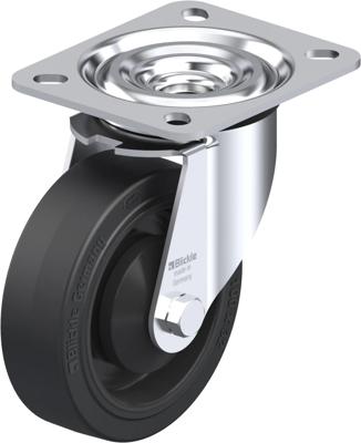 Blickle L-POEV 100KA Zwenkwiel Wieldiameter: 100 mm Draagvermogen (max.): 200 kg 1 stuk(s)