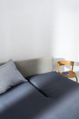 Auping Organic Jersey Hoeslaken Splittopper cool grey