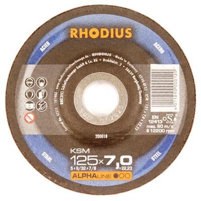 Rhodius 200018 Afbraamschijf Diameter 125 mm Boordiameter 22.23 mm Staal 1 stuk(s)