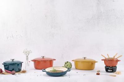 Cosy & Trendy Braadpan Fontestic Gietijzer Black Ø 28 cm / 8 Liter - Geëmailleerd