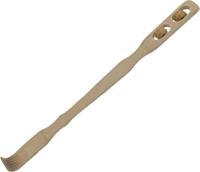 Rugkrabber met massagerollen bamboe 46cm - thumbnail