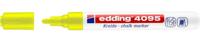 Edding Krijtmarker e-4095 neon geel - thumbnail