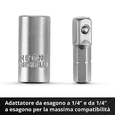 Einhell 109022 Dopsleutel-bitinzetset 1/4 37-delig