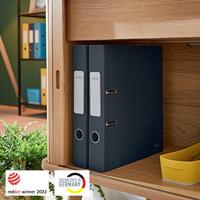 Leitz Cosy ordner met soft touch oppervlak, rug van 5 cm, grijs - thumbnail