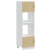 Ovenkasten 2 st Kalmar bewerkt hout sonoma eikenkleurig - thumbnail