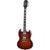 Epiphone SG Prophecy Aged Bengal Tiger Burst elektrische gitaar met premium gigbag