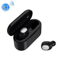 Q3 TWS Bluetooth 5.0 Binaural Stereo Automatic Matching Wireless Bluetooth Earphone(Black) - thumbnail