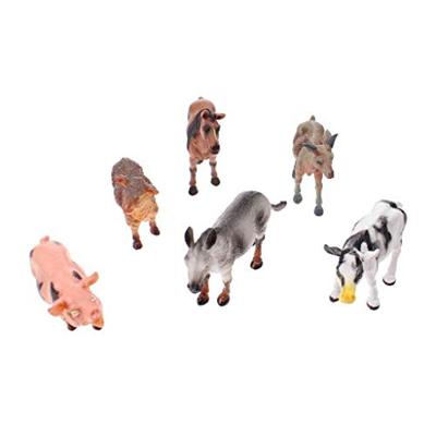 Johntoy boerderijdieren giftbox, 6st.