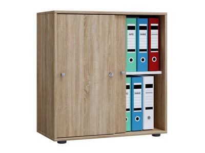 VCM Kast Lona (Schuifdeuren, sonoma eik, L)
