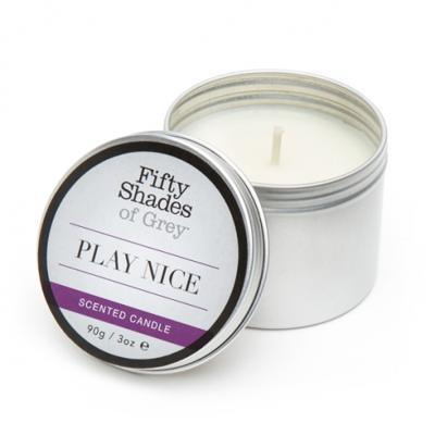 Massagekaars Fifty Shades of Grey Play Nice Vanille 90 g