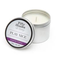 Massagekaars Fifty Shades of Grey Play Nice Vanille 90 g - thumbnail