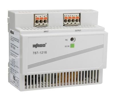 WAGO 787-1216 DIN-rail netvoeding 24 V 4.2 A 100.8 W Aantal uitgangen:1 x Inhoud 1 stuk(s)
