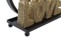 Verlichte decoratie DKD Home Decor Love Hars Konijn love 30 x 11 x 31,5 cm - thumbnail