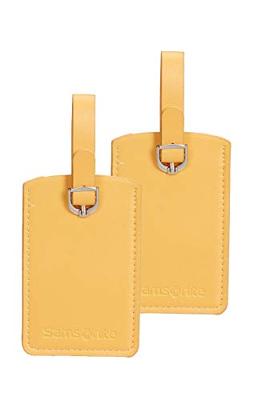SAMSONITE KOFFERLABEL 2X GEEL