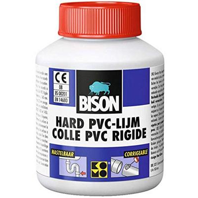 Bison Hard Pvc Lijm Bot 250Ml*6 Nlfr - 1312020 - 1312020
