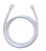 HOGAFLEX K-4 doucheslang, kunststof, wit lengte: ca. 150 cm ½" (Ø ca. 1,9 cm) standaard aansluiting inclusief waterbesparende pakking - tot wel 50% minder water verbruik garantie: 3 jaar - thumbnail
