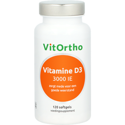 Vitamine D3 3000IE 120 Softgels