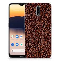 Nokia 2.3 | Siliconen Case | Koffiebonen - thumbnail