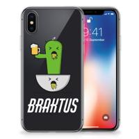 Apple iPhone X | Xs Telefoonhoesje met Naam Braktus - thumbnail