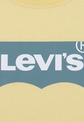 Batwing LEVI'S t-shirt voor kinderen met korte mouwen geel
