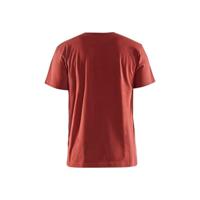Blåkläder T-Shirt 3D 35311042 | Gebrand rood | Maat 3XL - 7330509769607 - thumbnail