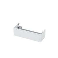 INK - Onderkast 1 Lade Greeploos Gelakt 45gr - 1200x450x350 Mm - Hoogglans Wit - thumbnail