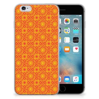 Apple iPhone 6 | 6s | TPU bumper | Batik Oranje